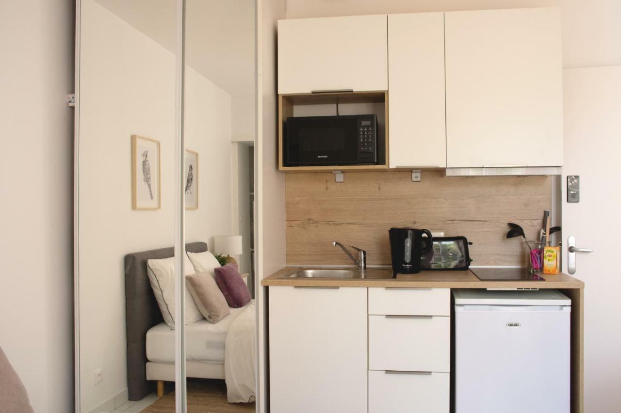 Studio Calme, Lumineux, Wifi, 1.5 Km Du Front De Mer Appartement Saint-Nazaire  Buitenkant foto